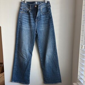 7 For All Mankind Blue Flare Jeans